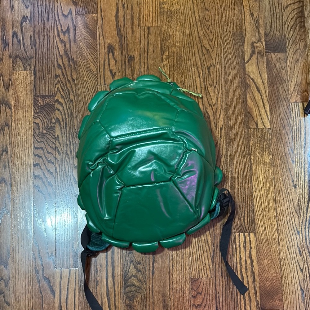 Green Turtle Shell backpack